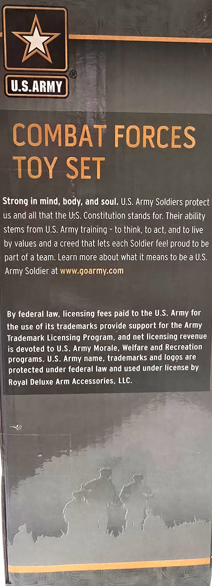 US Army Combat Forces Toy Set with Helicopter, Jet, Submarine and Soldier 5+