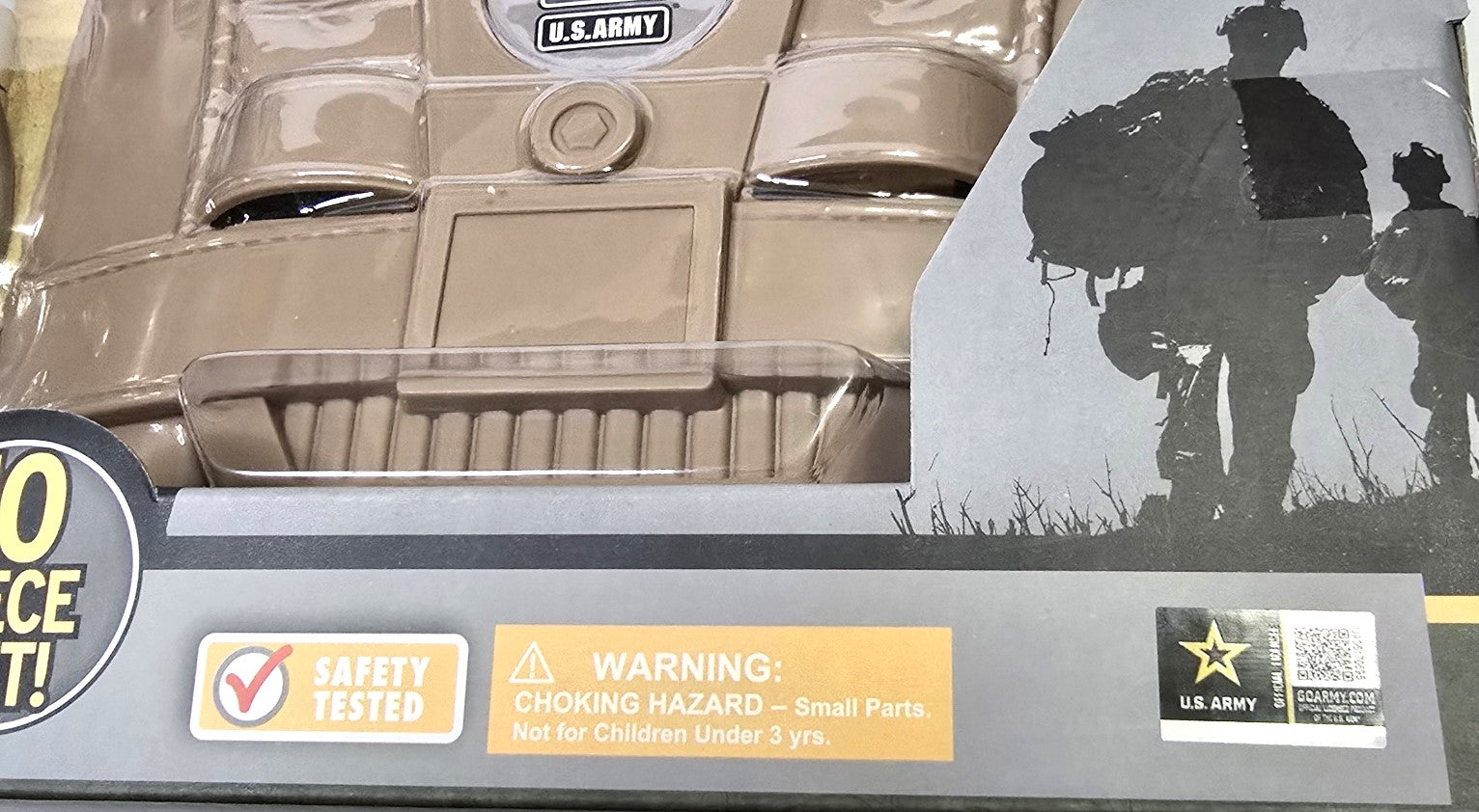 US Army Military Gear 10 pc Play Set