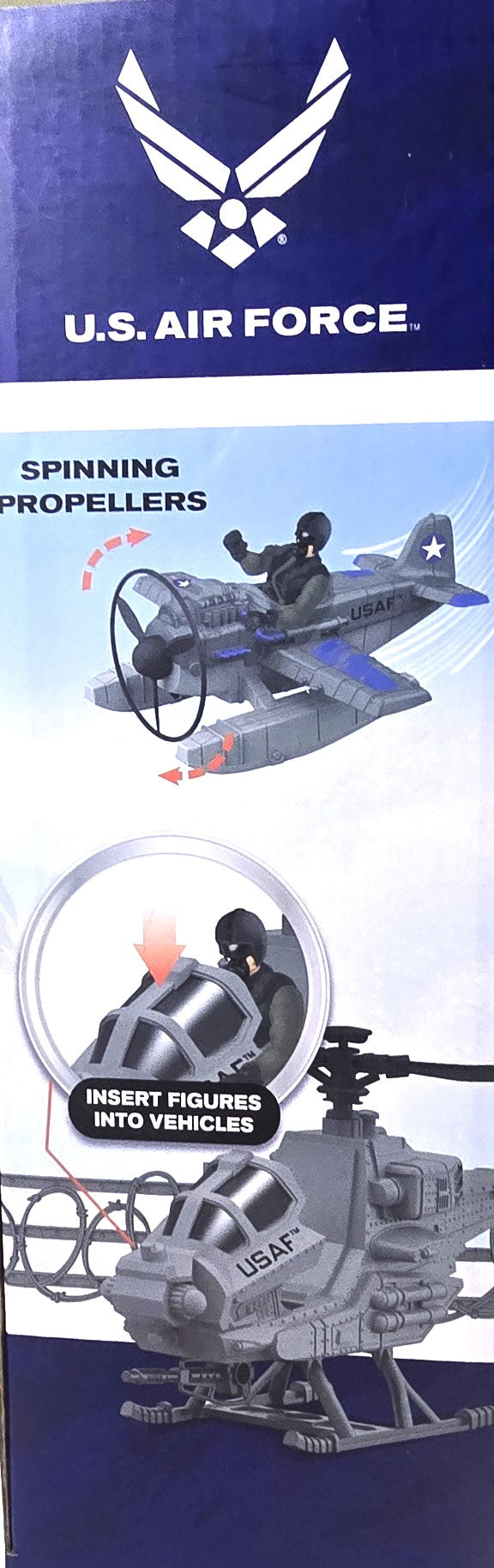 US Air Force Air Baser Fly, Fight Win Airpower Anytime Anywhere 3+