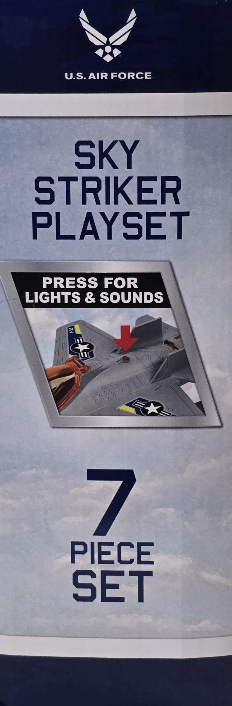 US Air Force Sky Striker Play Set with Lights and Sounds 3+