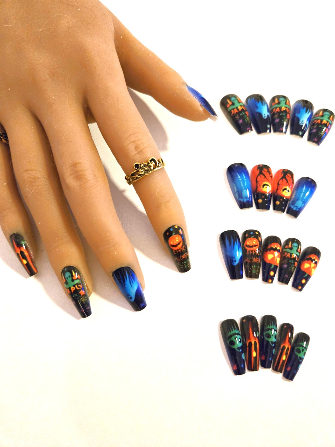 Halloween Varity Press-ons 20-24 Pieces