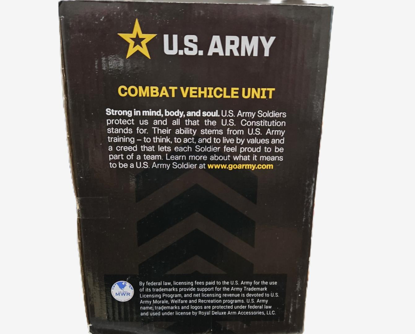 4 PC U.S. Army Combat Vehicle Unit