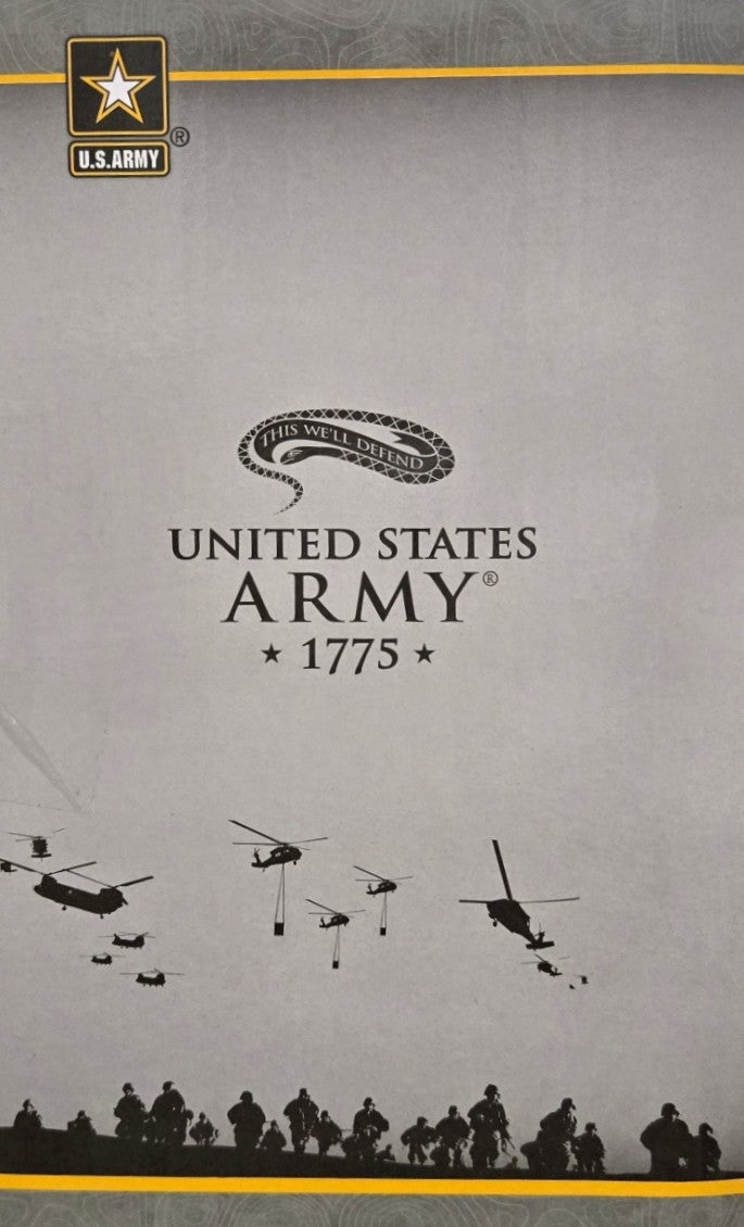 U.S. Army Combat Helicopter 1775 4-piece Toy Set