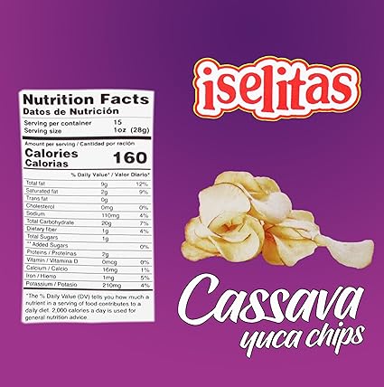 Iselitas Chips Lightly Salted, 14.10 oz