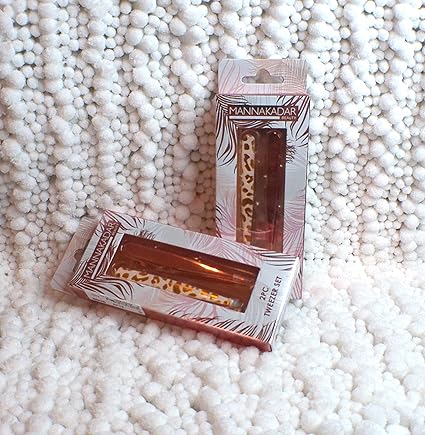 Manna Kadar Tweezer Set, 2 Piece, Precision Point