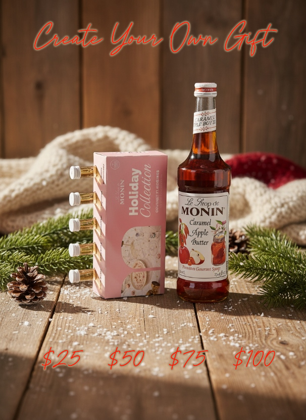 Create Your Own Gift Four Available Packages $25 $50 $75 $100