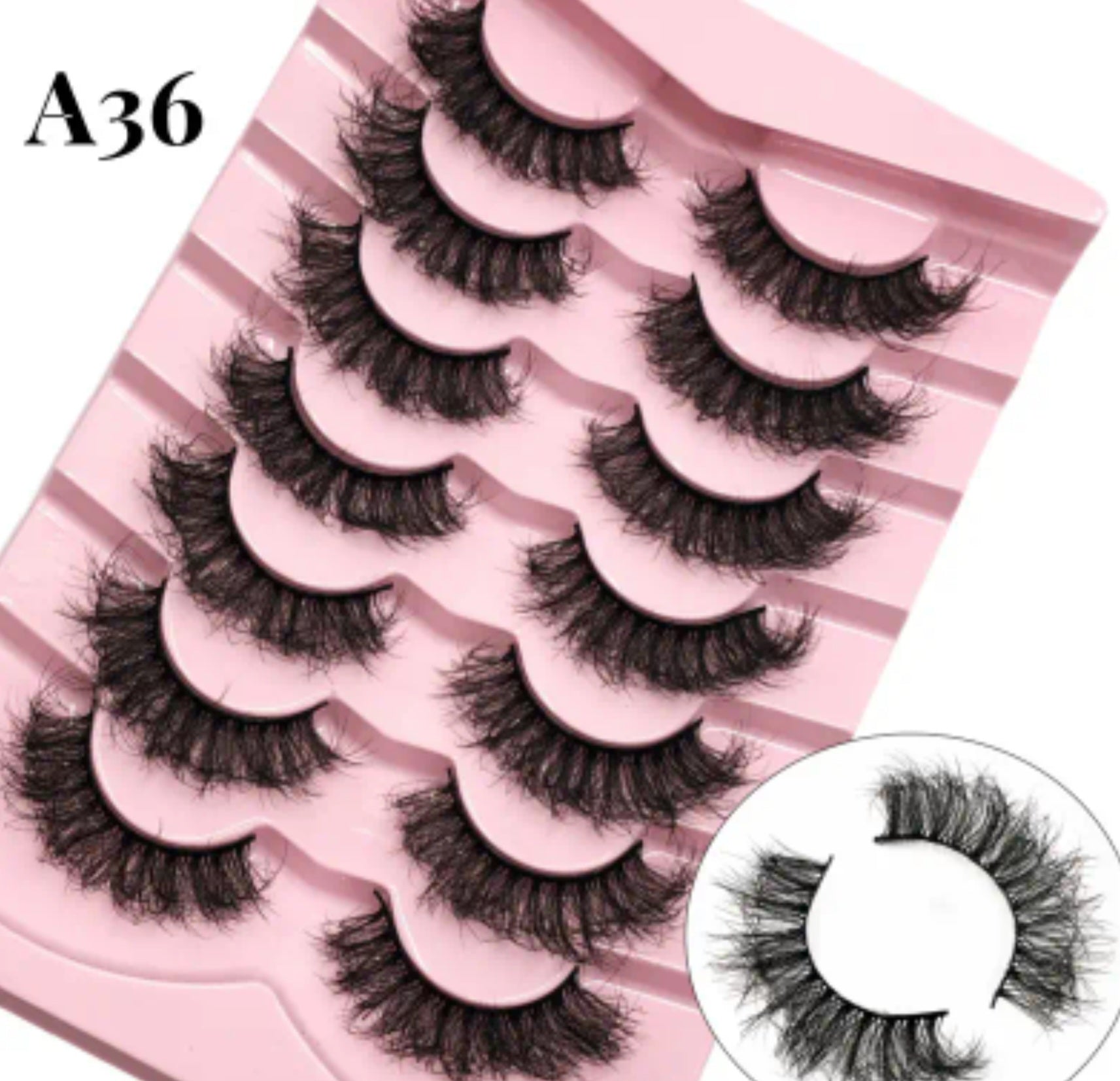 6D Faux Mink Fluffy Eyelashes