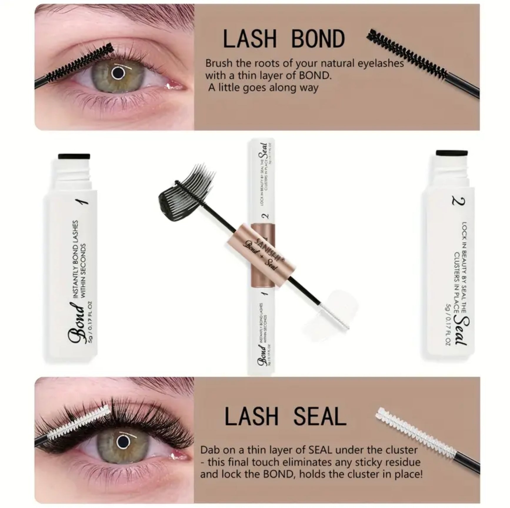 SANISHI 360 Cluster False Eyelashes (Pre-Order)