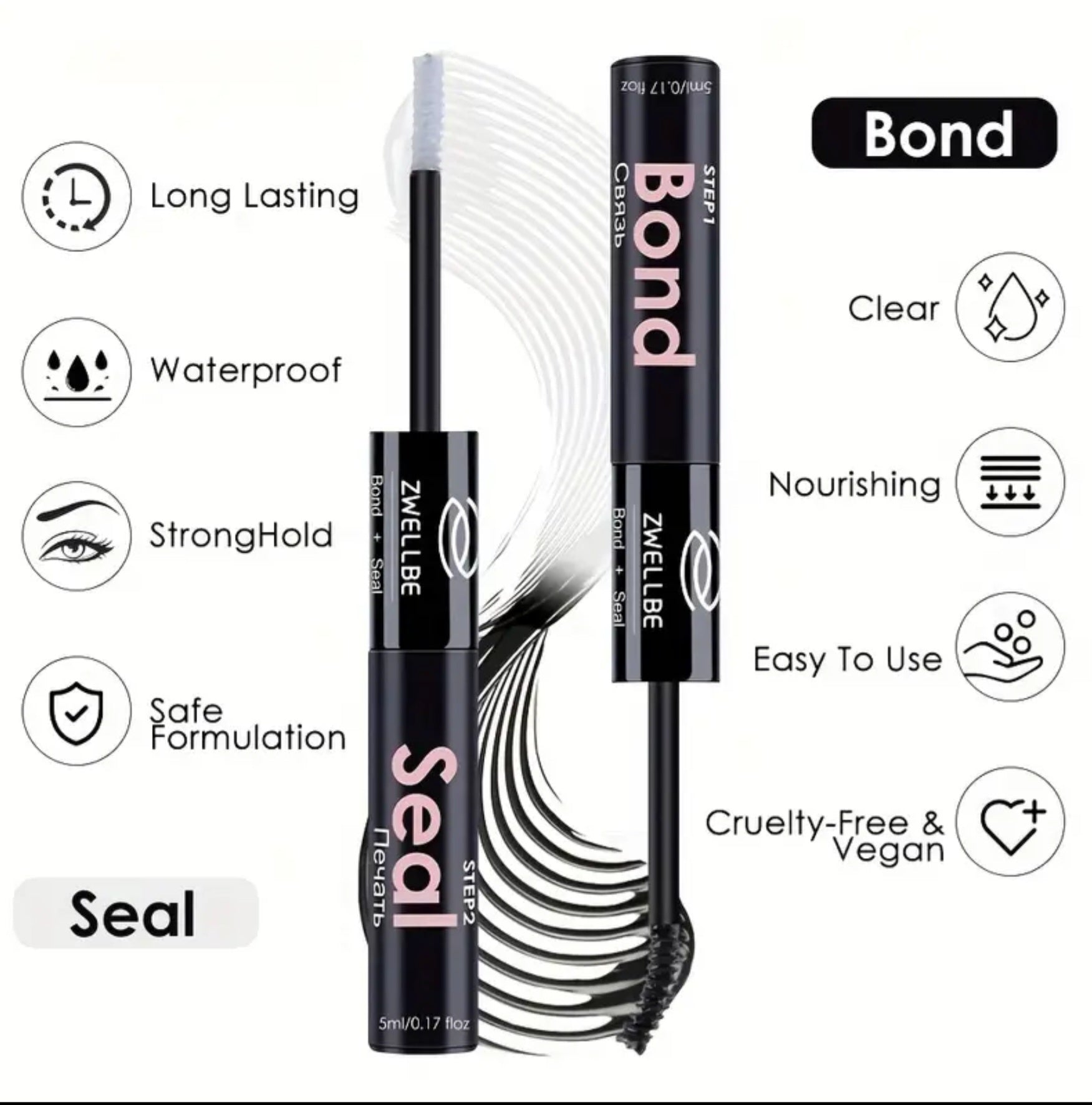 72 Eyelashes Extension Cluster Kit