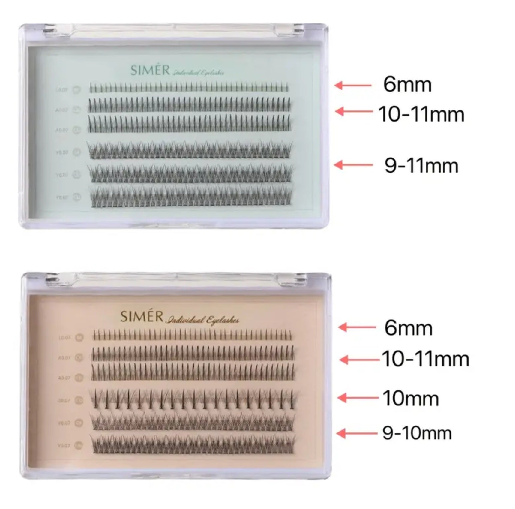 SIMER Natural Eyelash Cluster