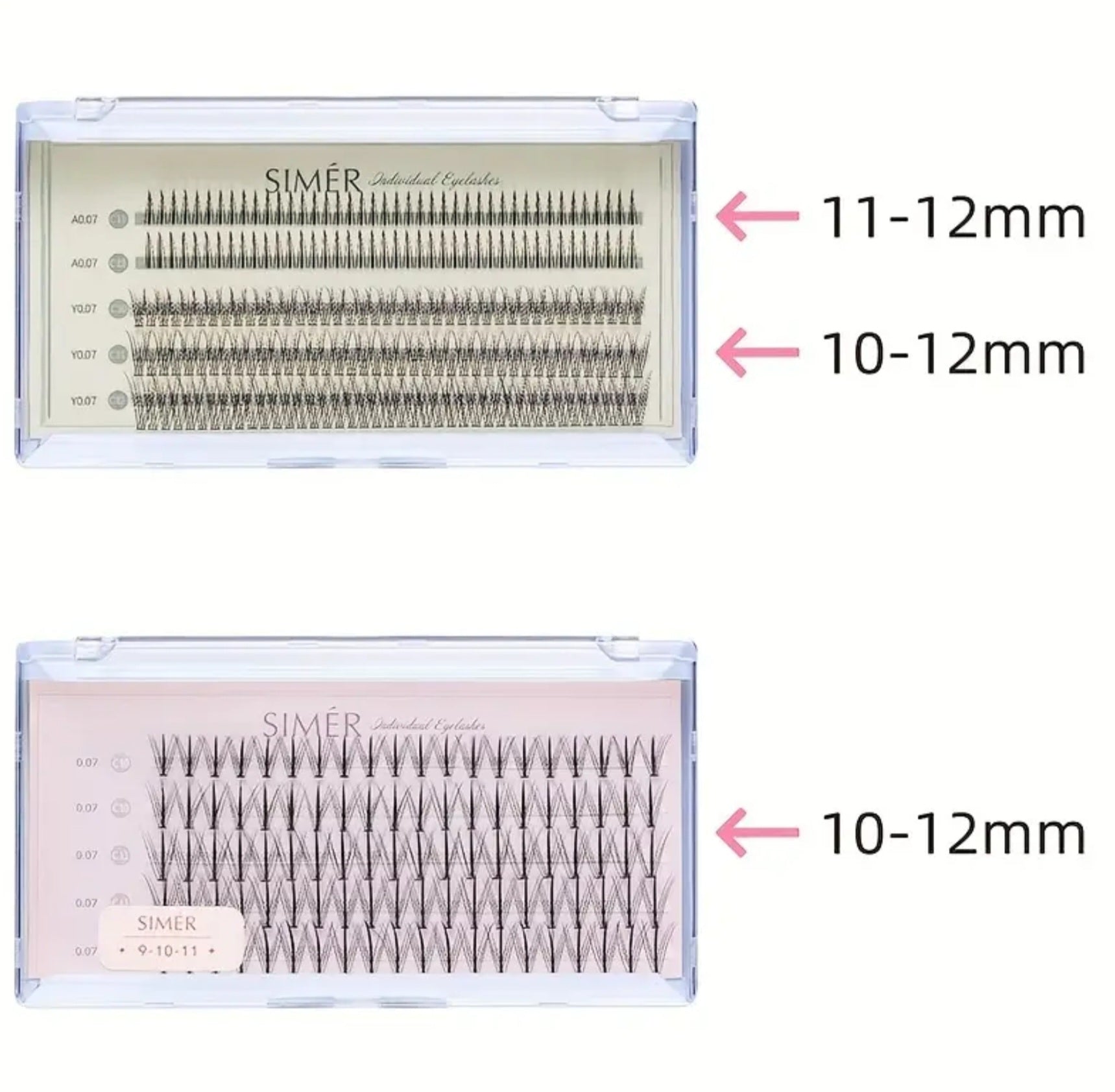 SIMER Natural Eyelash Cluster