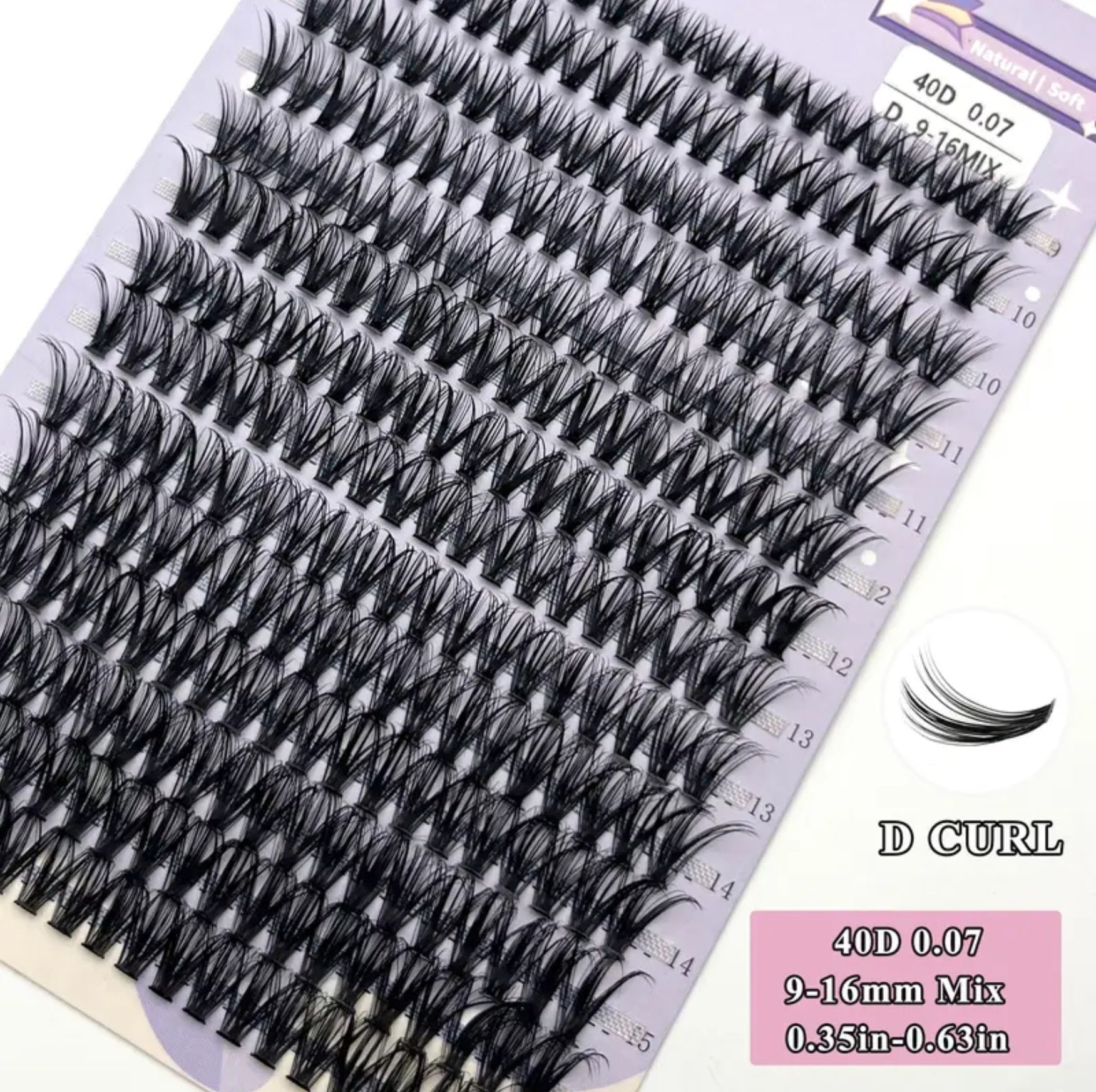 MIKIWI Eyelash Clusters 30D-40D (Pre-Order)