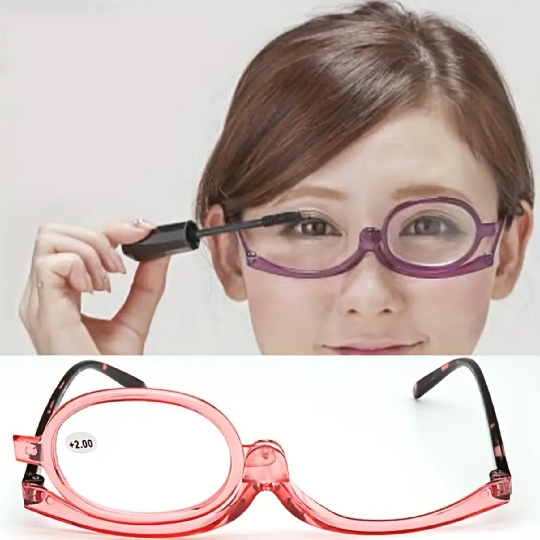 Magnifying Rotating Makeup Glasses