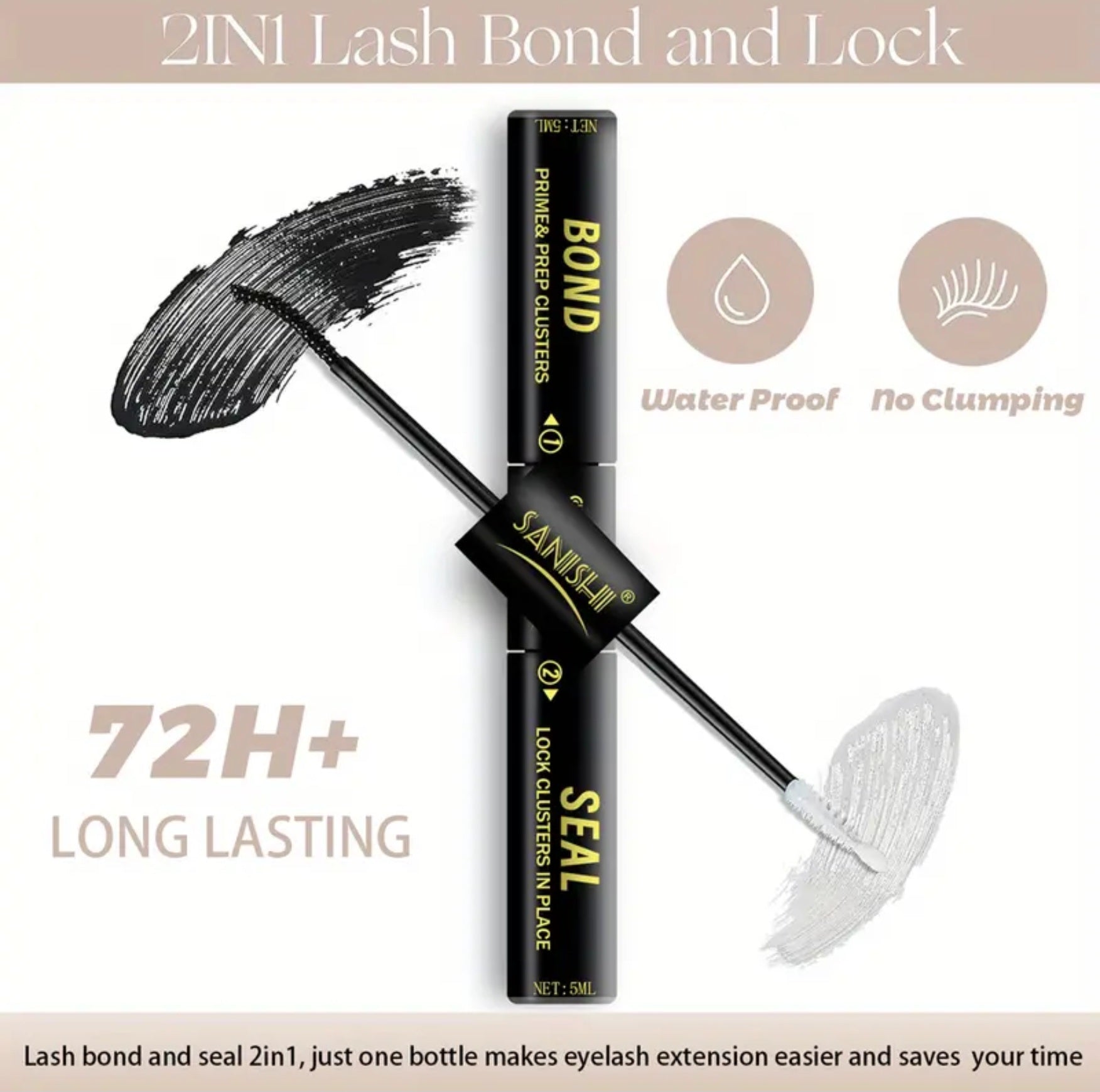 SANISHI 144 Lash Clusters 8-16mm (Pre-Order)