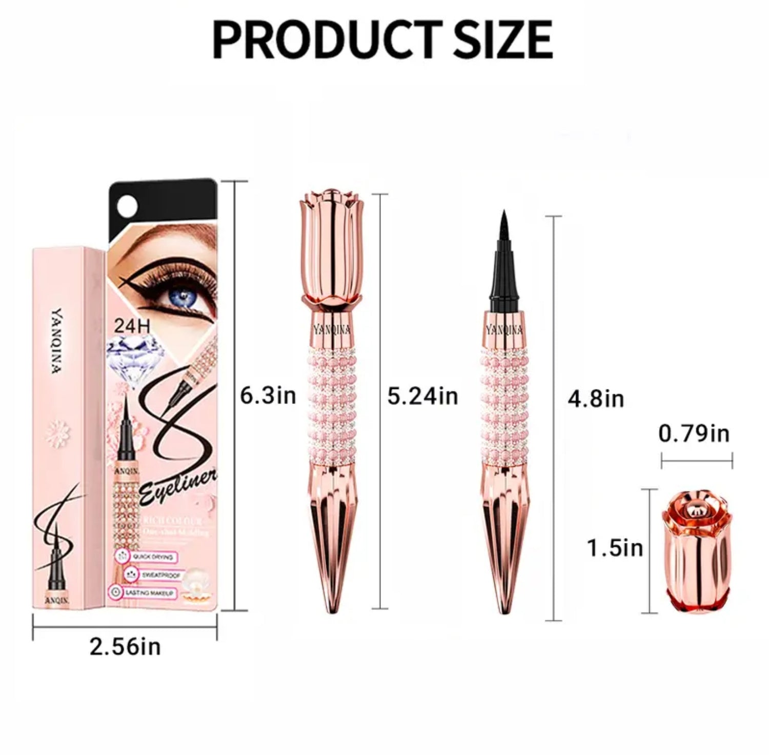 YANQINA Black Eyeliner