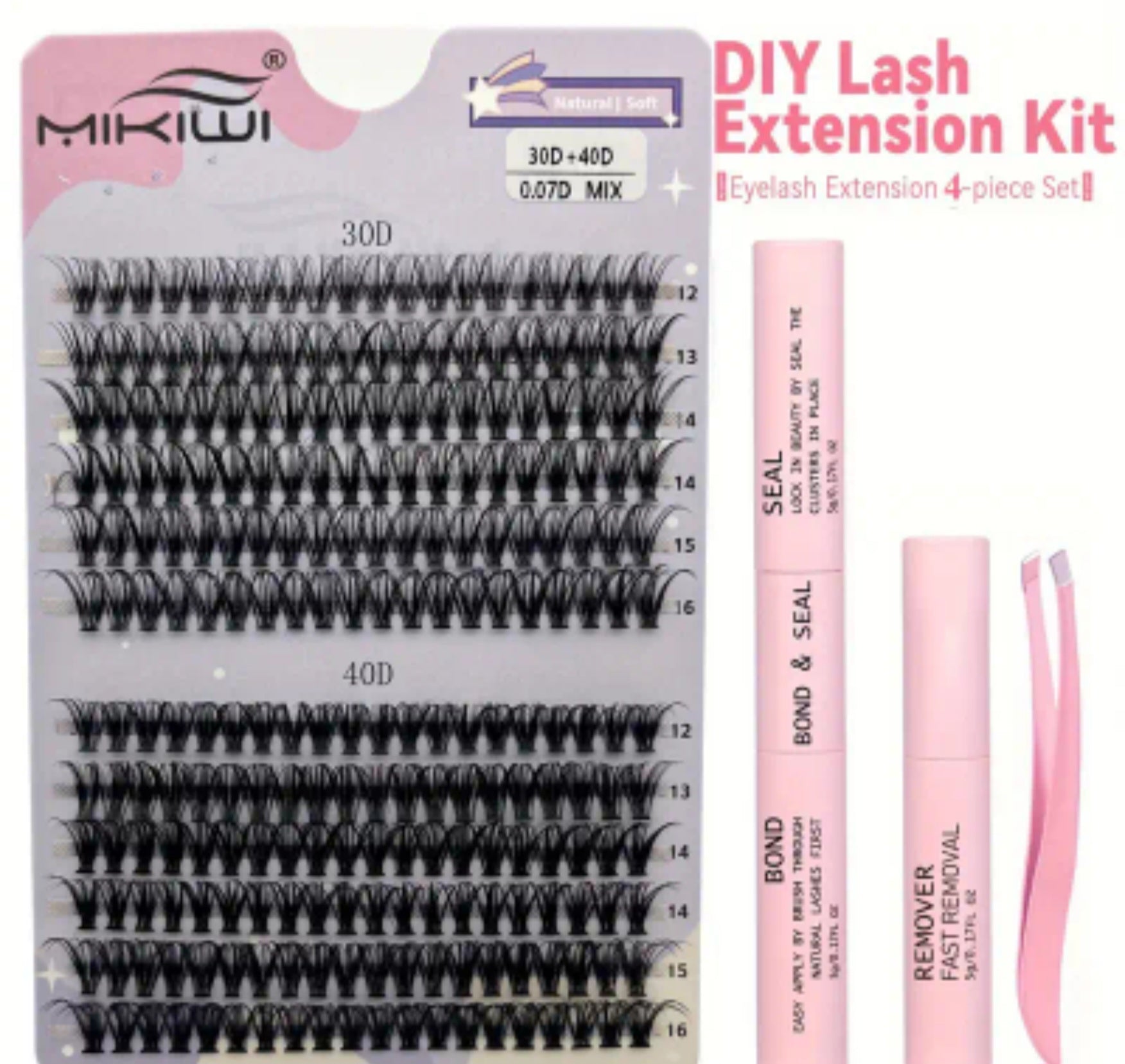 MIKIWI Eyelash Clusters 30D-40D (Pre-Order)