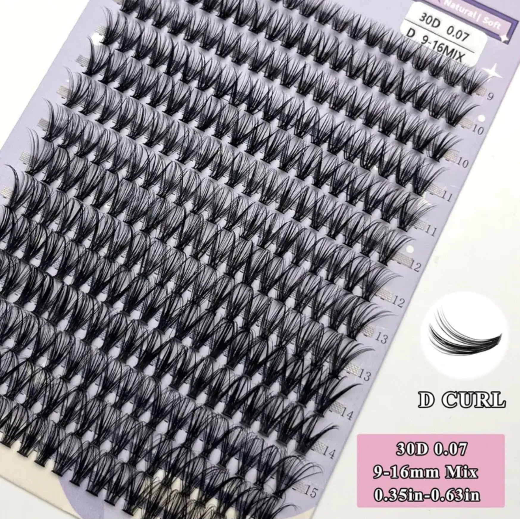 MIKIWI Eyelash Clusters 30D-40D (Pre-Order)