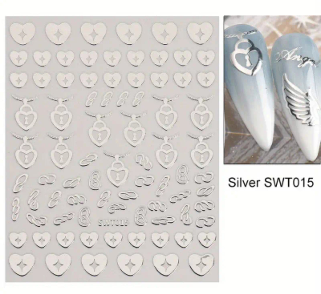 Bronzing Nail Sticker