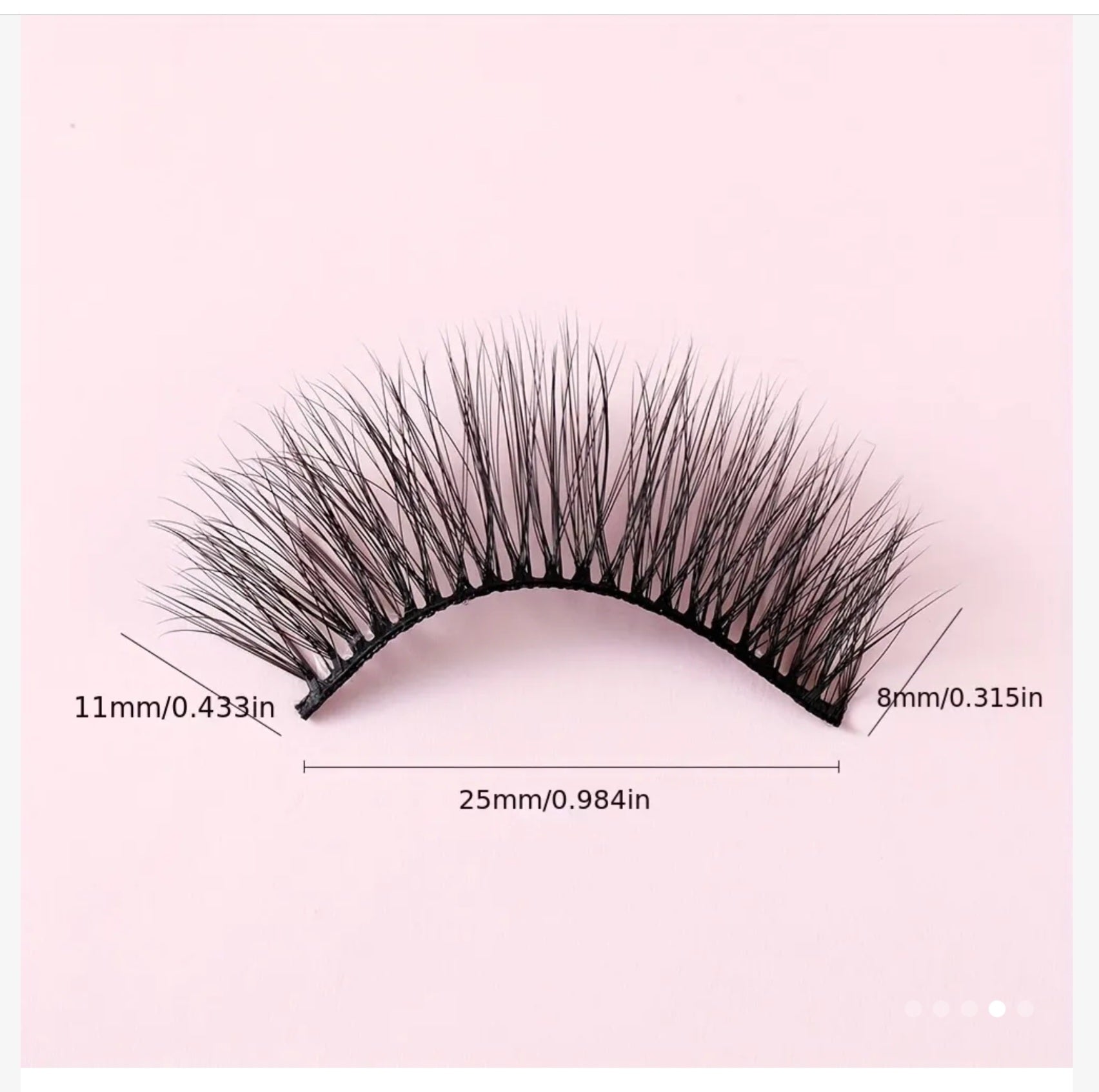 Self-adhesive Faux Mink 25mm