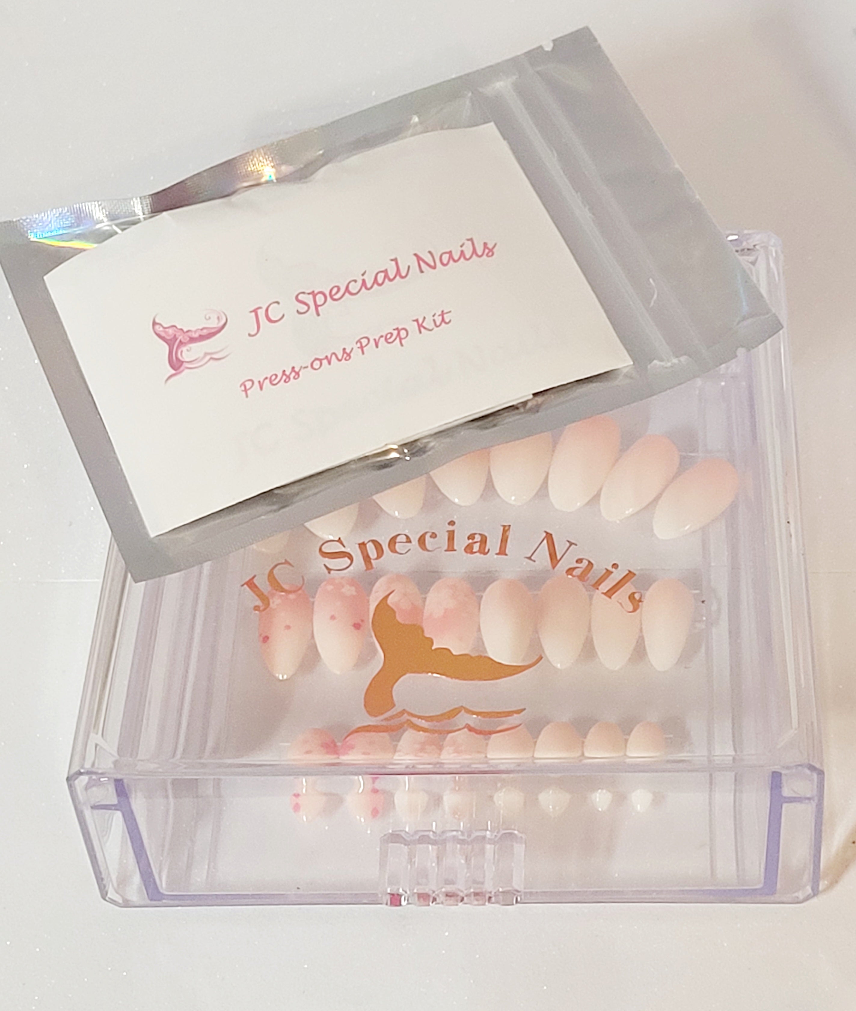 Short Almond Non-Custom Press-ons