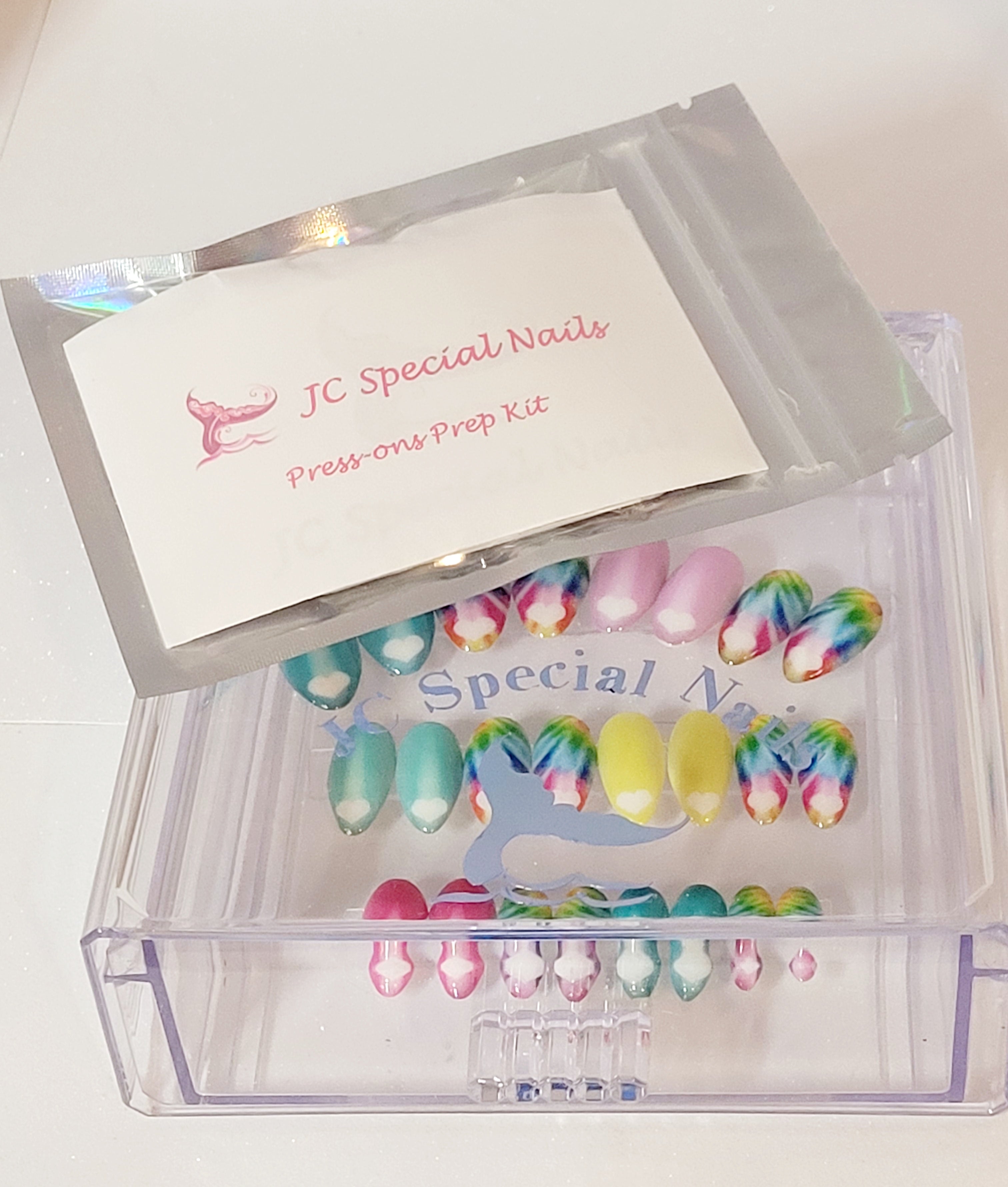 Short Almond Non-Custom Press-ons