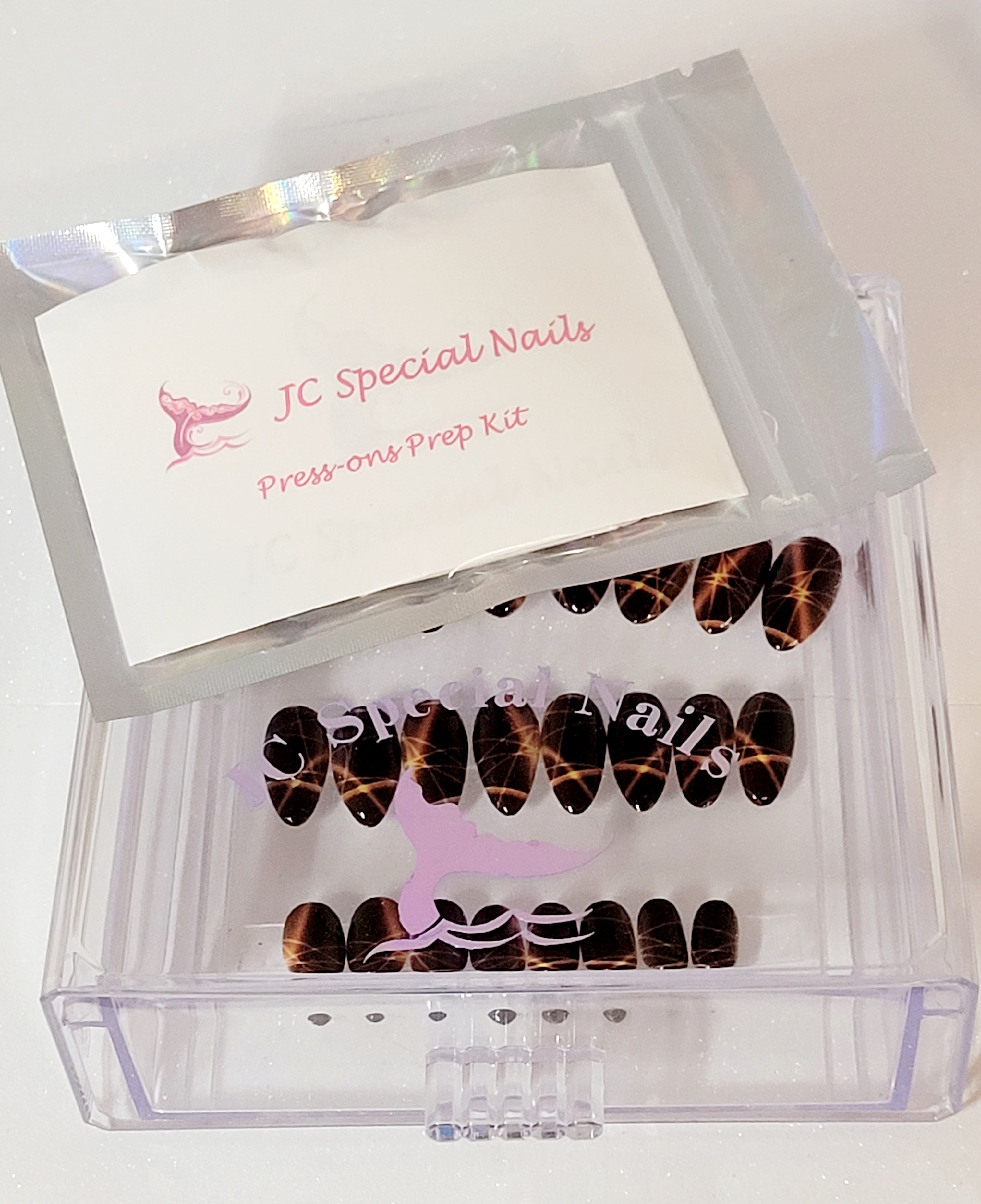 Short Almond Non-Custom Press-ons