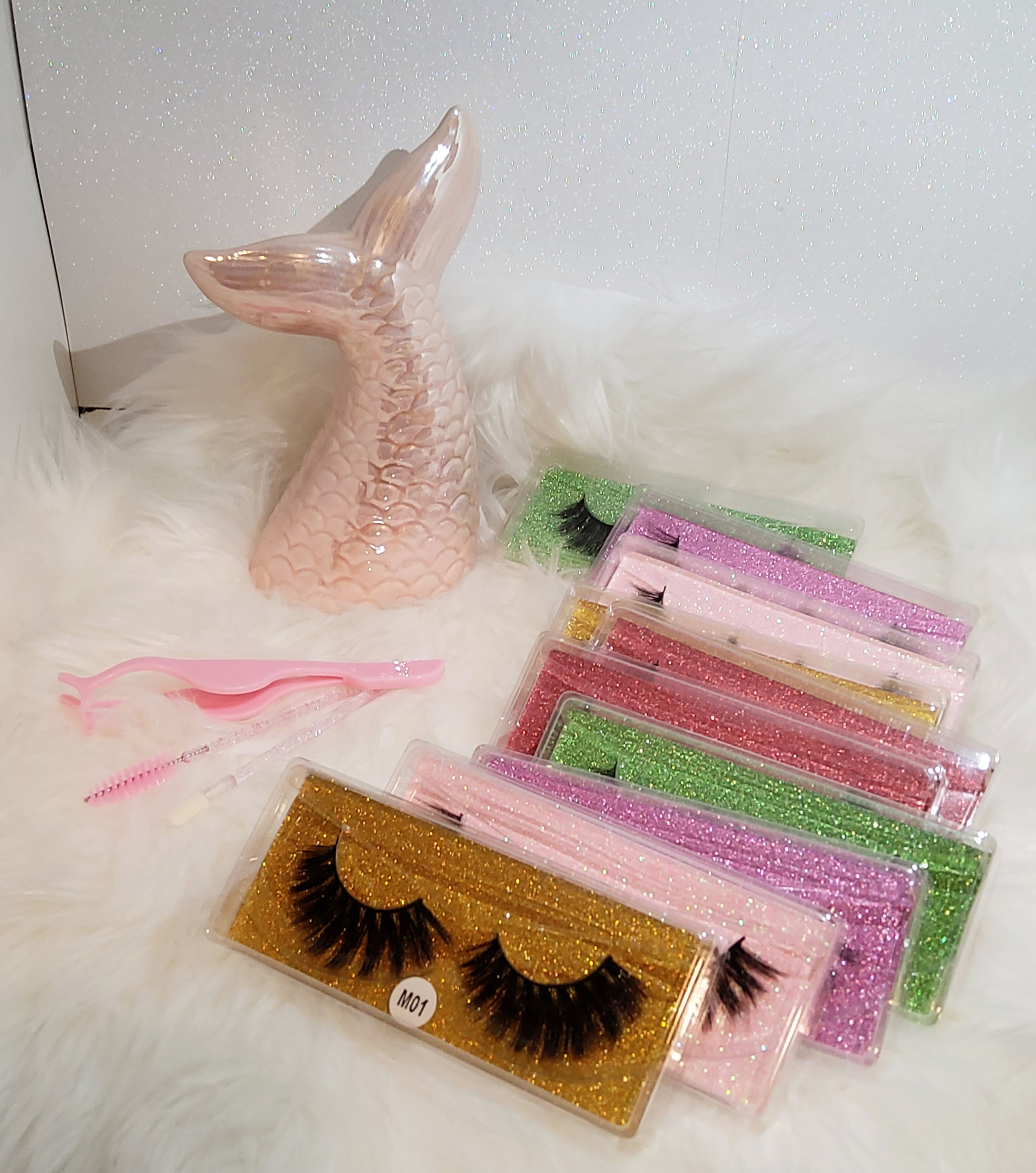 M Series - 3D Mixed Eyelashes Natural Set