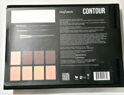 Profusion Cosmetics Radiant Glow Masterpiece Trendsetter 8 Color Contour Palette