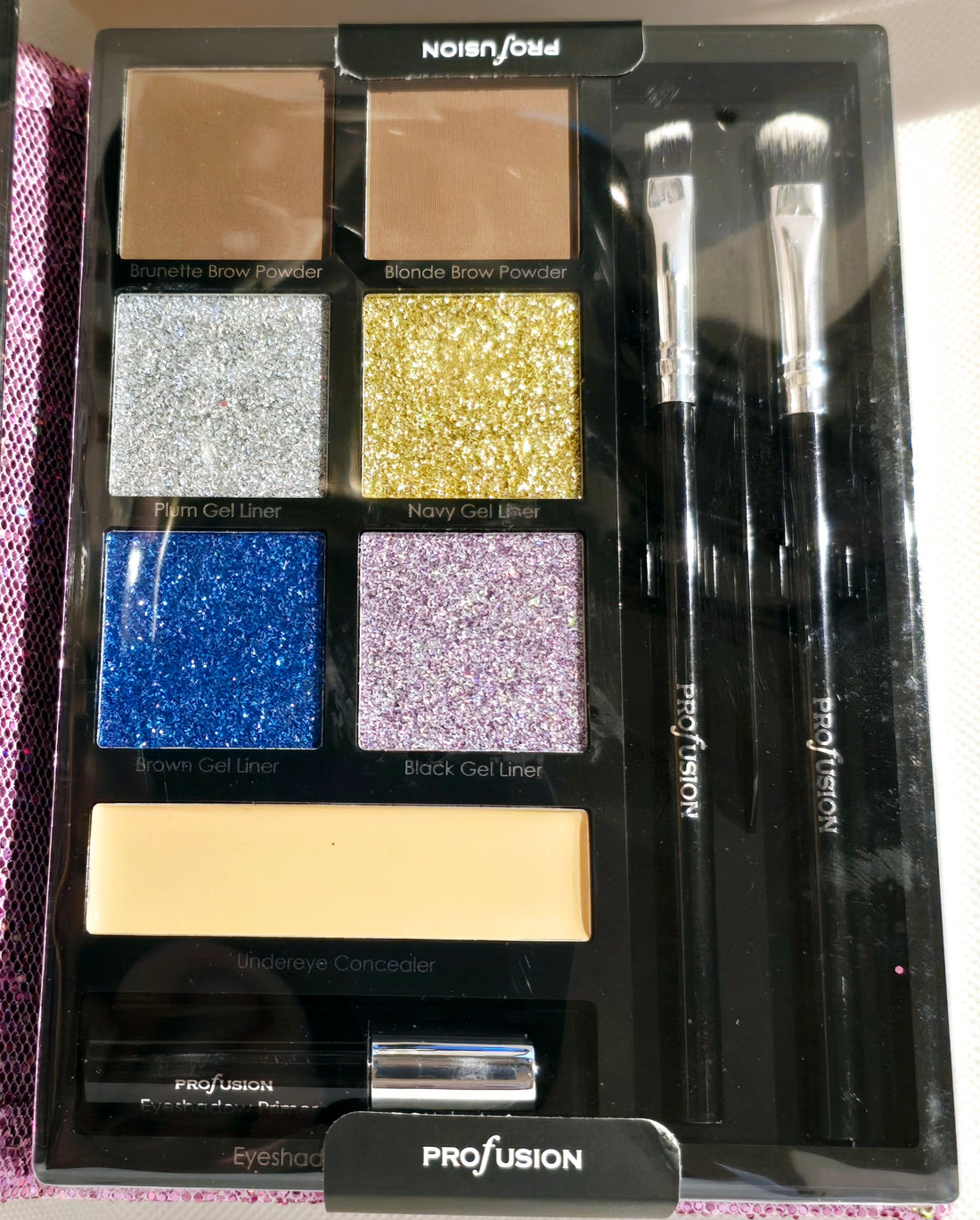 Profusion Cosmetic Eyes Glam Palette 4 piece Set