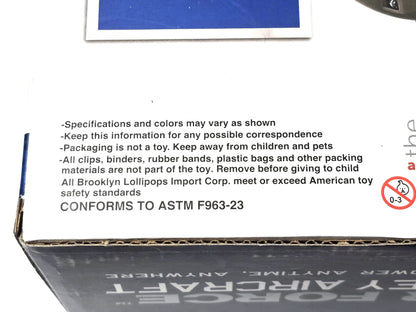 US Air Force Military Helicopter, V-22 Osprey Airplane, 1:72 Scale Aircraft Carrier Model, Battle/Rescue Helicopter Toy w/Sounds, 3+