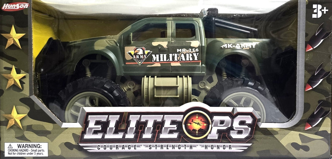 Elite Ops MK-256 All Terrain Fiction Vehicle, Courage, Strength, Honor 3+