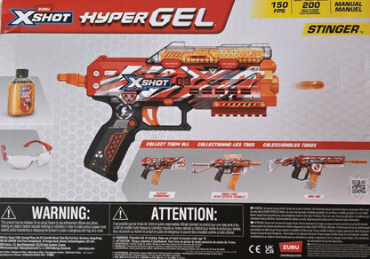ZURU Xshot Hyper Gel Stinger 3000x 14x