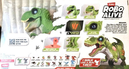 ZURU Robo Alive green Attacking T-Rex 3+