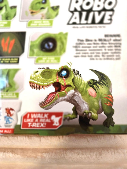 ZURU Robo Alive green Attacking T-Rex 3+