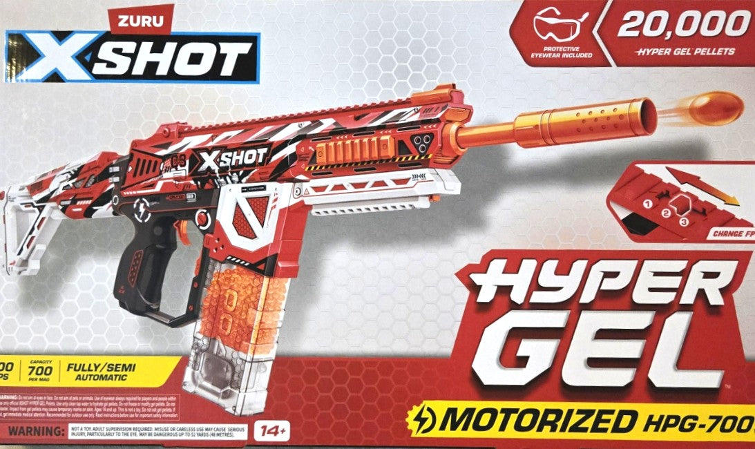 ZURU Xshot Hyper Gel HPG 700 Motorized Blaster