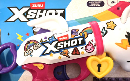 ZURU Xshot Blastercorn Unicorn Blaster with 16x 8+