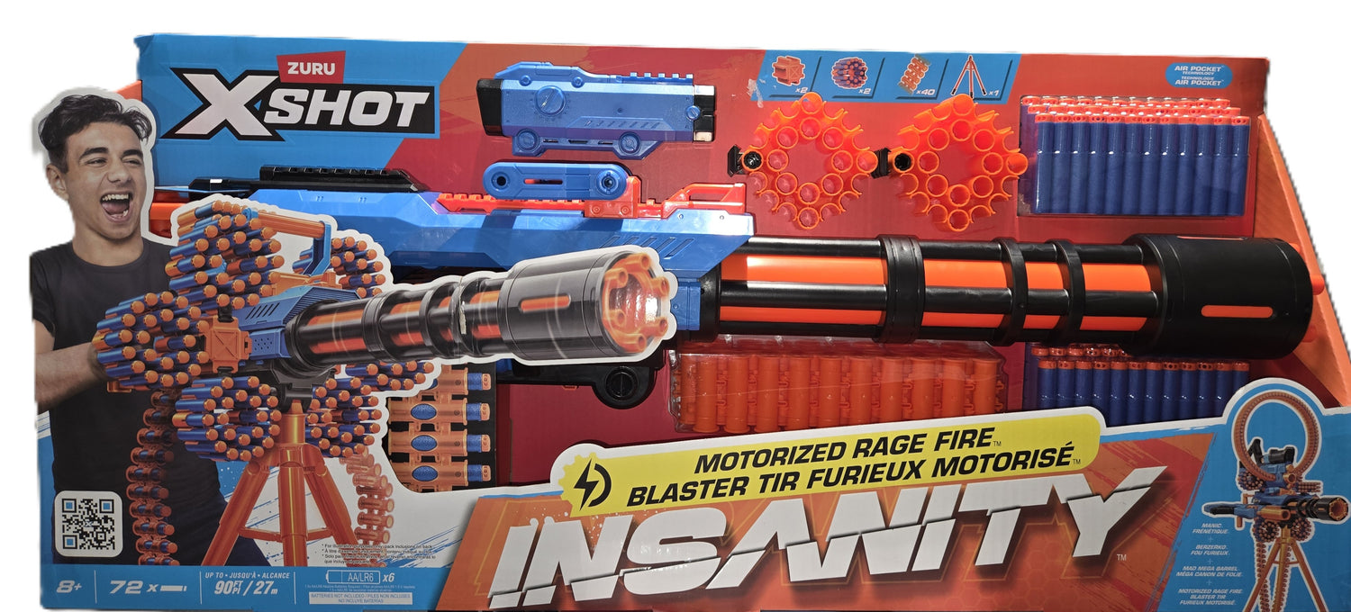 ZURU Xshot Insanity Collection