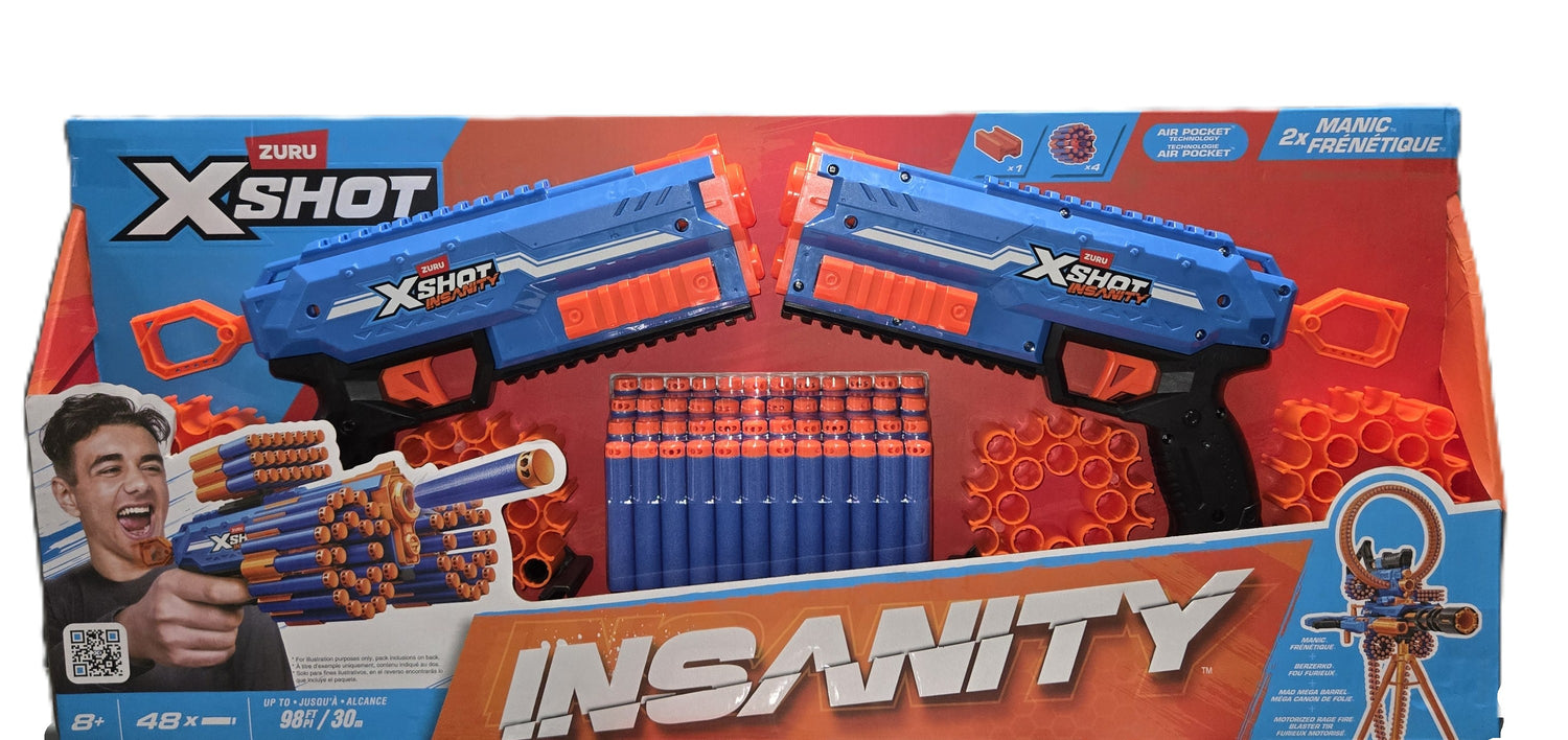 ZURU Xshot Insanity Collection
