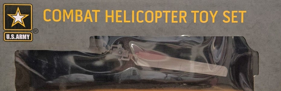 U.S. Army Combat Helicopter 1775 4-piece Toy Set