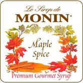 Monin - Maple Spice Syrup Gluten Free, Vegan 750ml