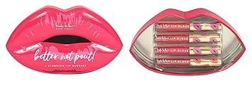 Nicole Miller Lip Gloss Collection Shimmery Glosses Pink