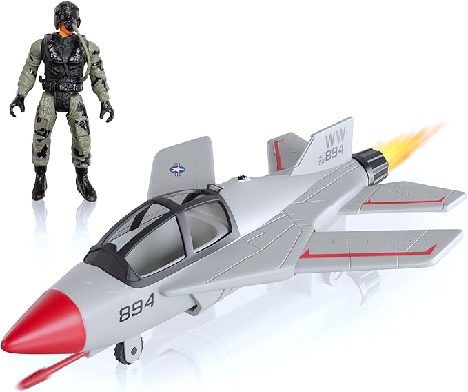 US Air Force Sky Striker Play Set with Lights and Sounds 3+