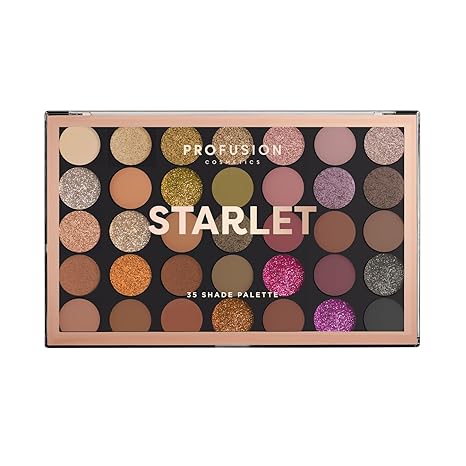 Profusion Cosmetics 35 Shade Starlet Eyeshadow Palette