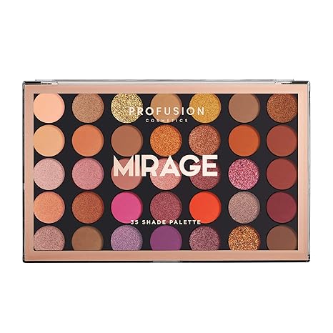 Profusion Cosmetics 35 Shade Mirage Eyeshadow Palette