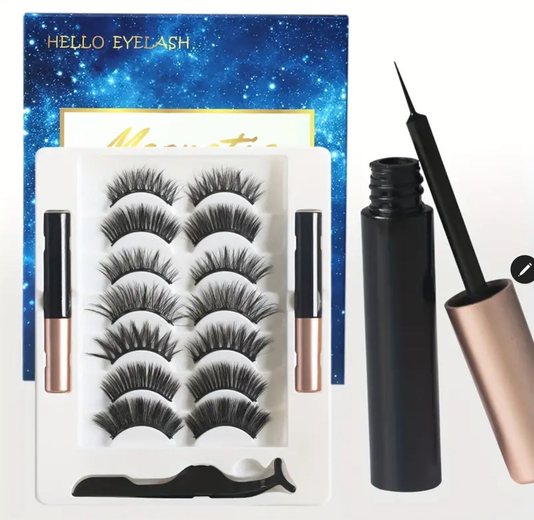 7 Magnetic Eyelashes Kit