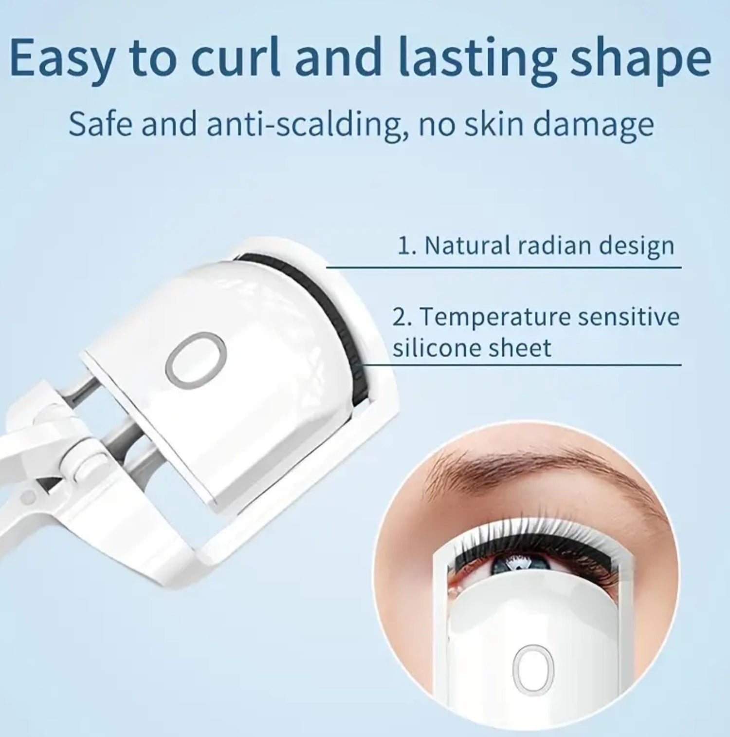 Electric Heated Eyelash Curler