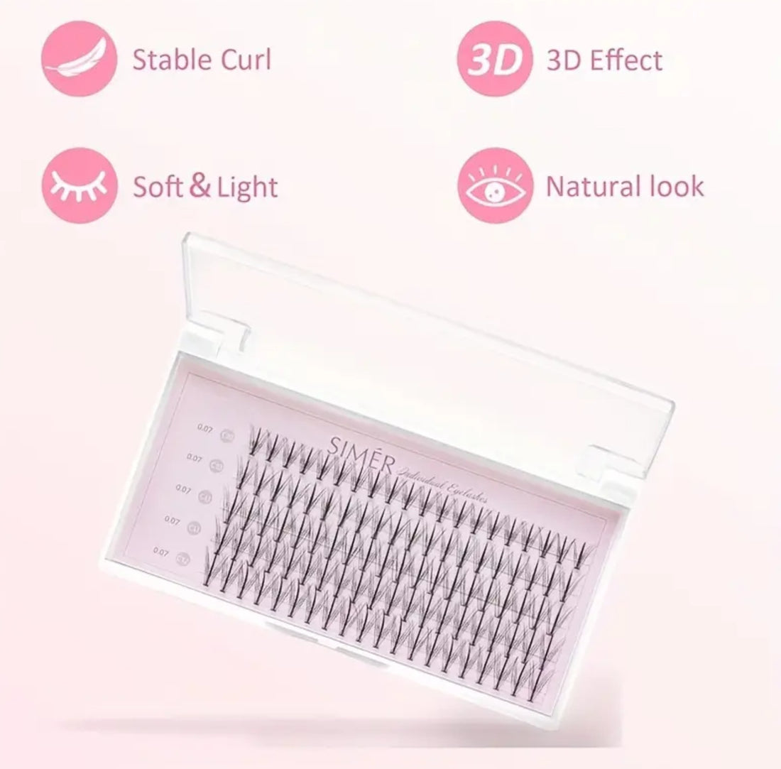 SIMER Natural Eyelash Cluster