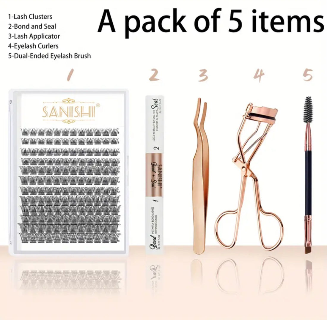 SANISHI 144 Lash Cluster 10ml (D-8-16 MIX) (Pre-Order)