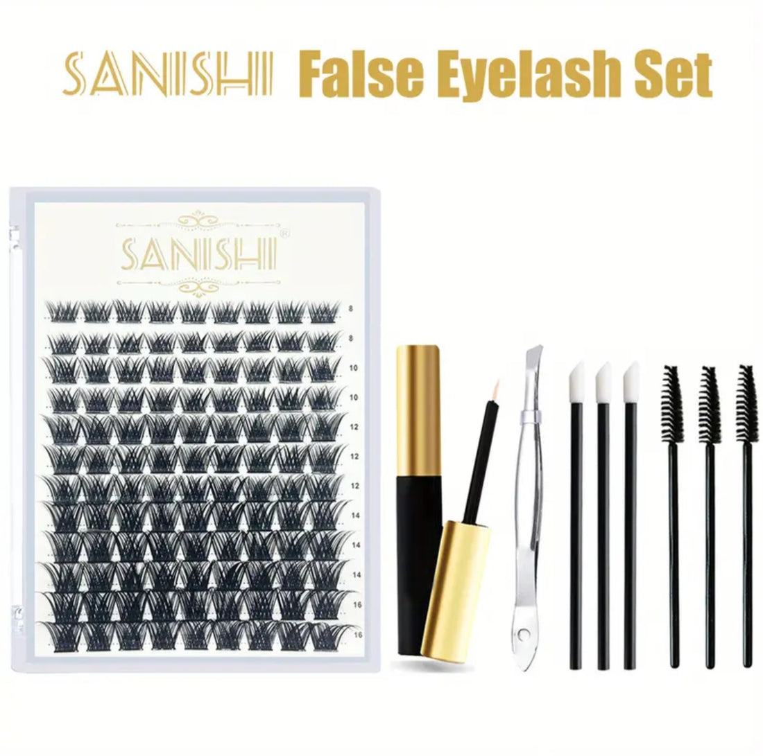 SANISHI 108 Lash D Clusters 8-16mm (Pre-Order)