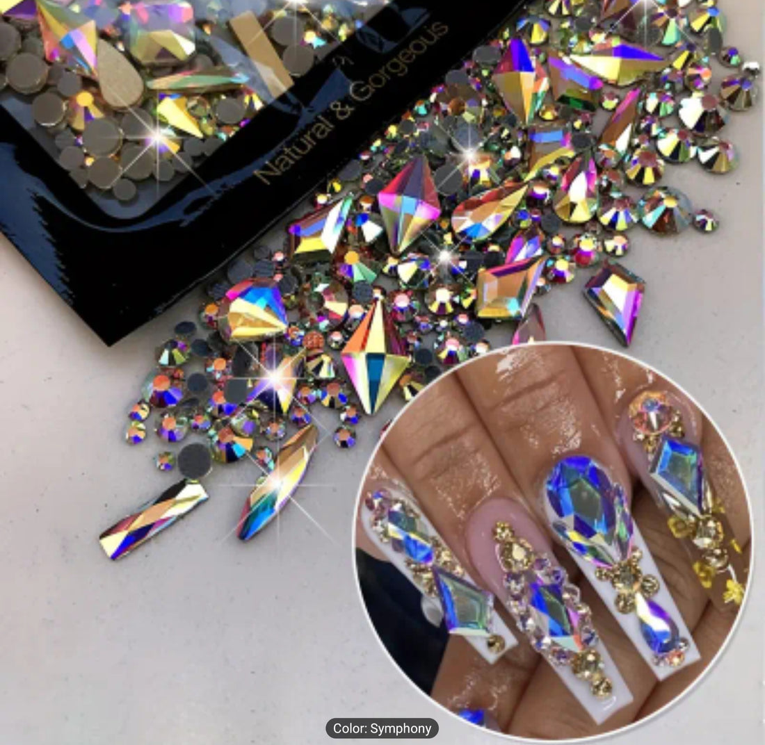 Round Rhinestones Large Cubic Zirconia